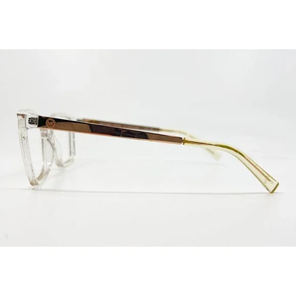 Michael Kors Eyeglasses Women Clear Gold MK 4058 Caracas 54-17 -135 - Picture 3 of 7